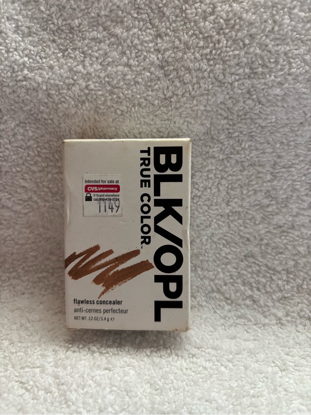 New BLK/OPL true color flawless concealer shade 300 honey